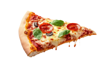 Classic cheese slice design isolated and ready for food advertisements or culinary themed graphics