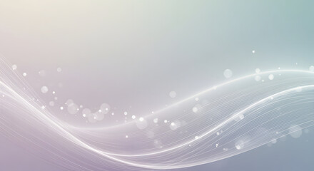 Abstract Flow: Serene Lines and Gentle Bokeh