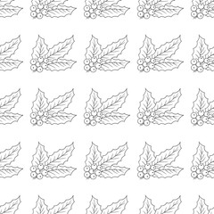 Monochrome cute pattern. Pattern for textiles in hand draw style