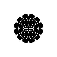 creative details Outline silhouette Centralized icon vector illustration