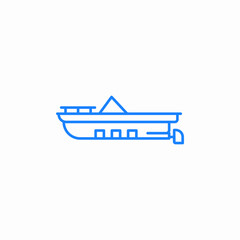 cargo ship transport icon sign vector