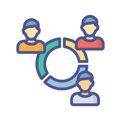 Communication Vector icon which can easily modify or edit