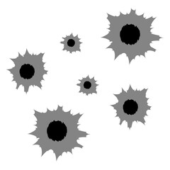 Bullet Hole Vector