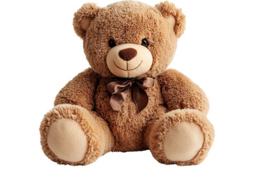 Obraz premium A fluffy brown teddy bear