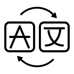 Language Translation Icon