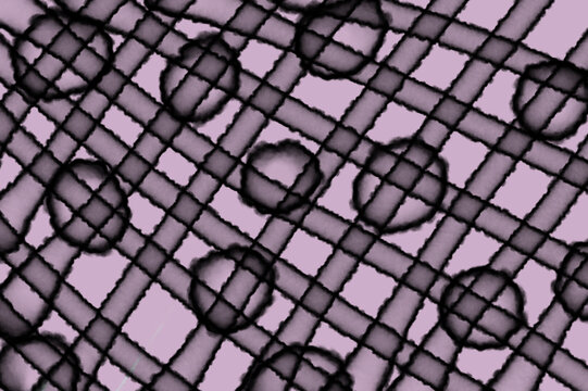 abstract geometric background with drop