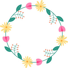 floral frame