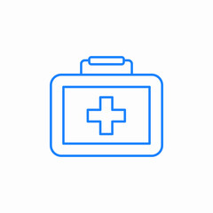 Fototapeta premium medical first aid icon sign vector