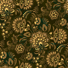 classic Indonesian batik motif with traditional design style