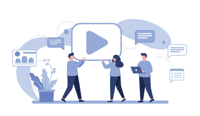 Teamwork in video content creation with digital tools and technology for innovative communication design