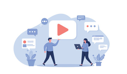 Creative teamwork and digital interaction in a modern office setting