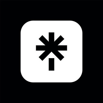 Linktree White Logo Icon, Linktree App Vector, Editable SVG, PNG, Transparent Background, Premium Social Media Design for Digital Download