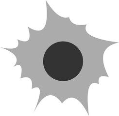 Bullet Hole Vector