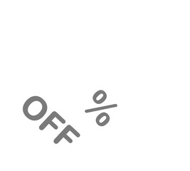 discount tag icon white