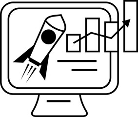 Startup Project Line Icon