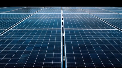 Close-up of solar panels on a traditional house in a residential neighborhood.