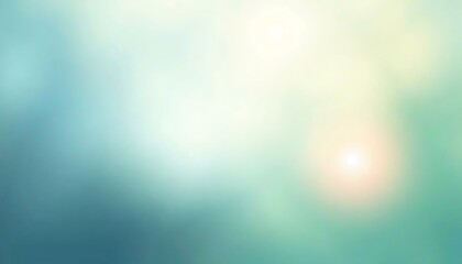 Abstract Blue Green Backdrop: An ethereal blur of cool blues and refreshing greens dance in a soft-focus abstract, creating a serene backdrop perfect for adding text.