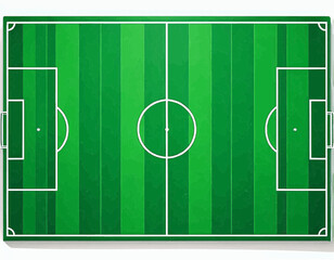 Football Field Vector 