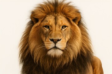 Fototapeta premium Close-Up Portrait of a Lion