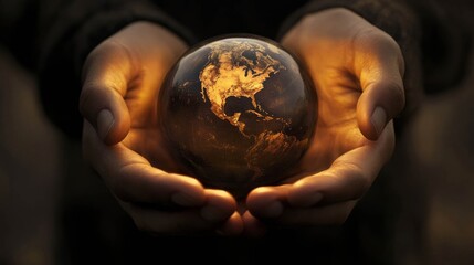 Hands Holding Glowing Earth Globe.png