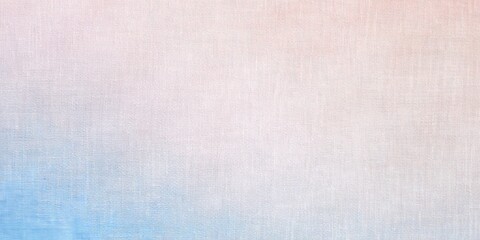 Fototapeta premium Subtle Pastel Gradient on Textured Linen Fabric Background