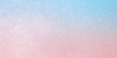 Fototapeta premium Pastel Pink and Blue Glitter Gradient Background Texture