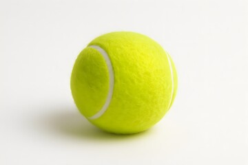 tennis ball isolated on white