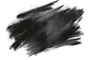 Black scratch texture transparent PNG perfect for adding grunge effects to photos and graphic designs