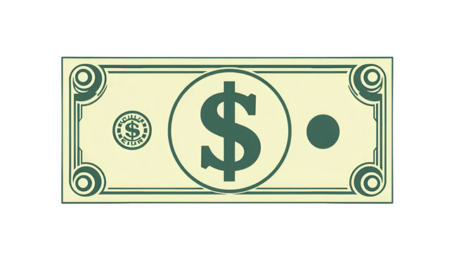 bill dollar print seal isolated icon vector illustration design