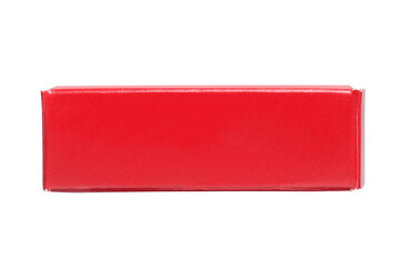 Red box isolated