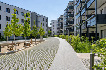 Moderne Wohnanlage in  Deutschland