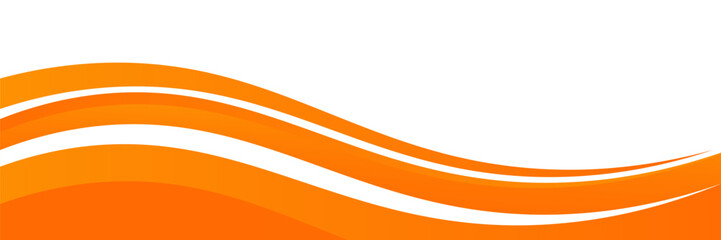 Vector orange line background curve element with white space for text and message design, overlapping layers, vector