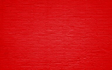 Rote Backsteinwand als urbane Textur oder Hintergrund mit Textfreiraum
