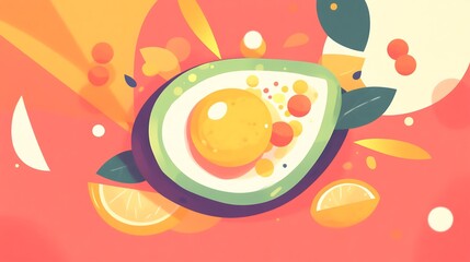 Juicy Avocado  Citrus Burst.