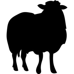 Eid Al Adha Animal Silhouette