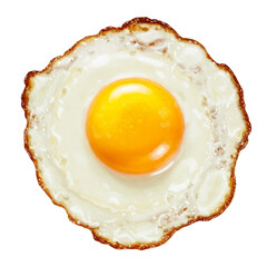 Fried Egg on Transparent Background