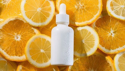 Serum bottle plain skincare mockup design product