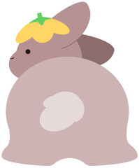 돌아보는 토끼 © 야엉 Aong