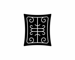 creative details Outline silhouette Air purification icon vector illustration