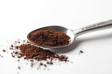 barista spoon for mixing isolate on white background