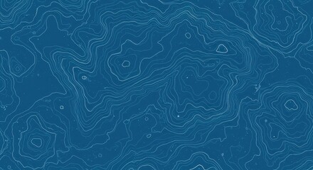 Topographic map for geographical use.