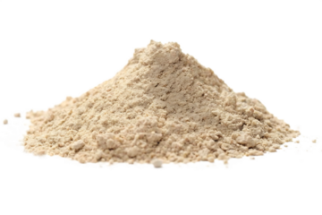 Pile of Light Brown Powder Grain Flour Texture Background