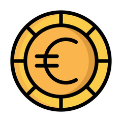 Euro Coin Icon