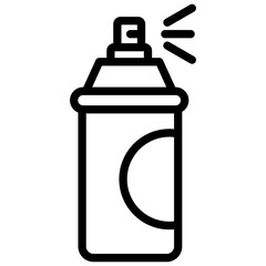 spray paint line icon
