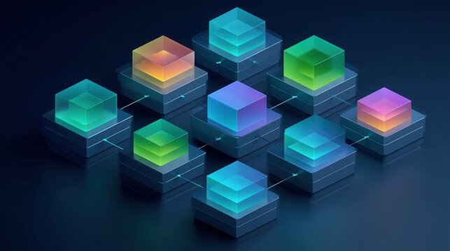 Ai resource allocation grid icon concept highlighting optimized capital deployment for strategic resource allocation