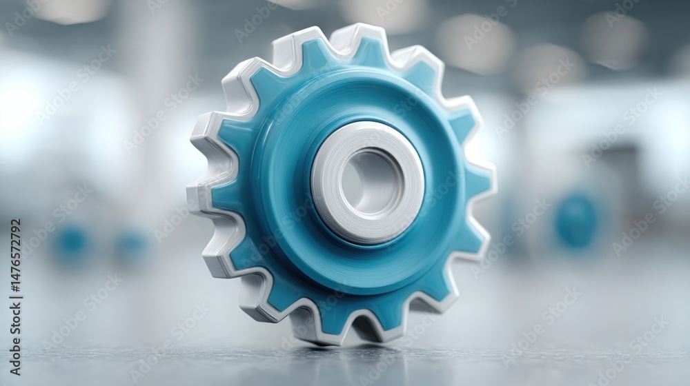 Poster icon concept of automated calibration system utilizing dynamic ai tuning to ensure accurate measurem