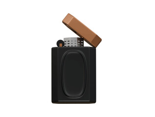 lighter icon 3d illustration render