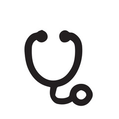 Simple stethoscope graphic