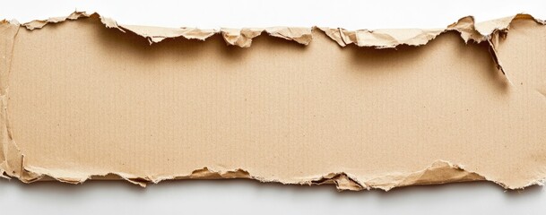 Torn Cardboard Piece