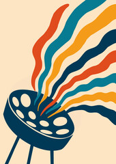 vector illustration: The Voice of the Steelpan